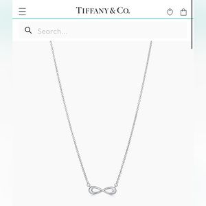 Tiffany Infinity Pendant